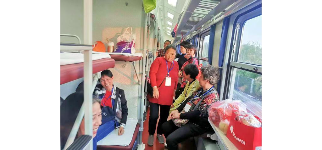 2019年江西首趟旅游专列来岚，海坛古城淡季不淡