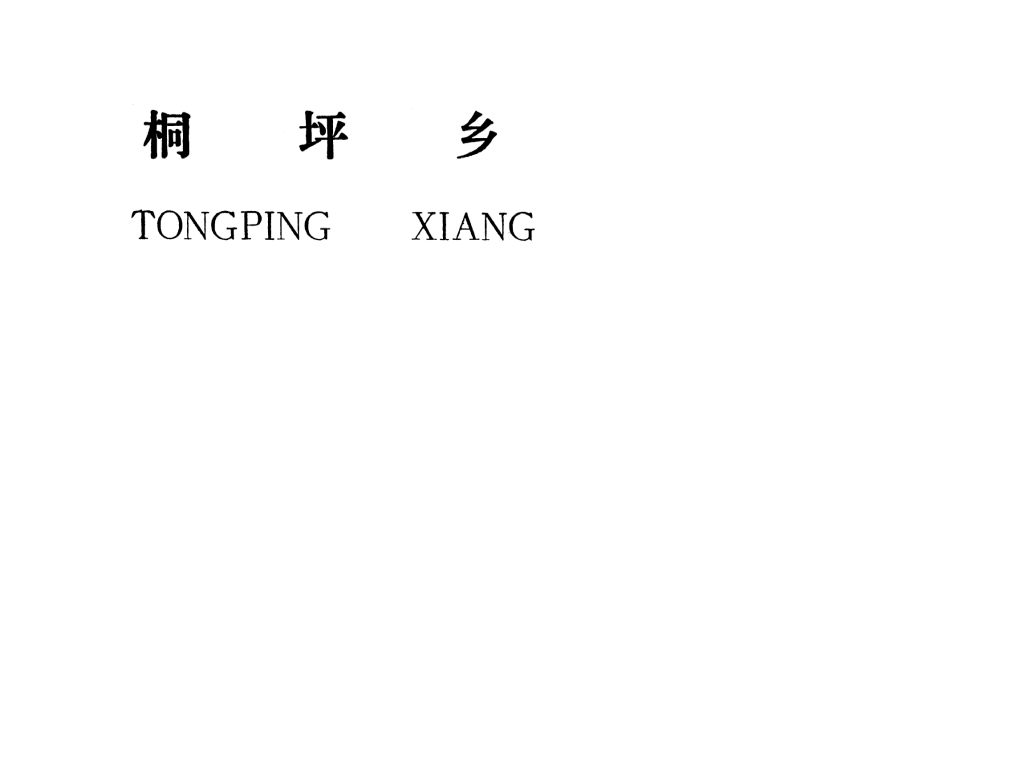 吉安县桐坪乡规划
