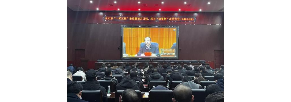 永新县收听收看全市双“一号工程”推动暨招年夜引强、项目“双赛制”发动年夜会