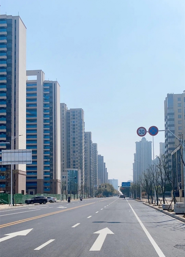 庐陵新区又一条途径通车，美妙生涯立时兑现!